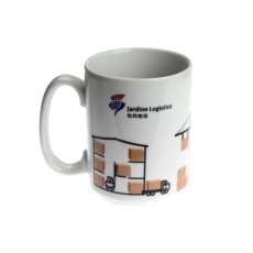 Advertising ceramic Mug - Jardine Logistics